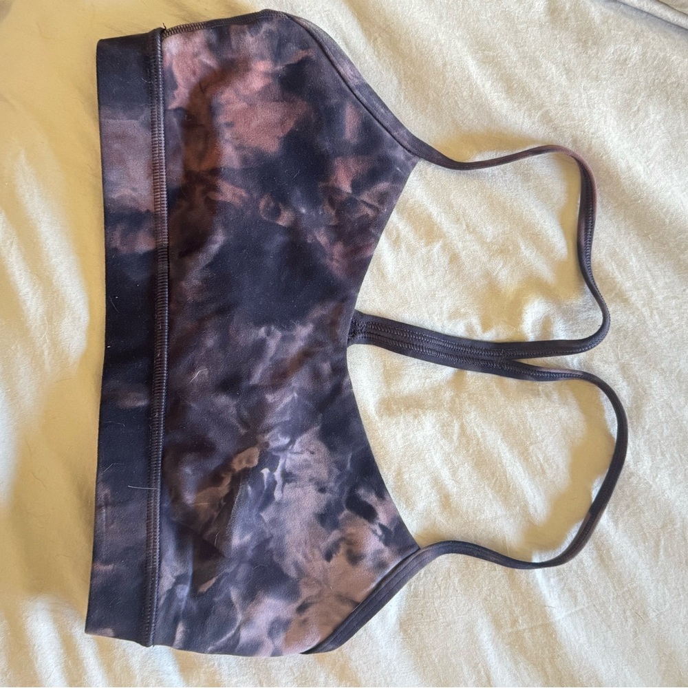 Lululemon Athletica Black and Brown Sports Bra
